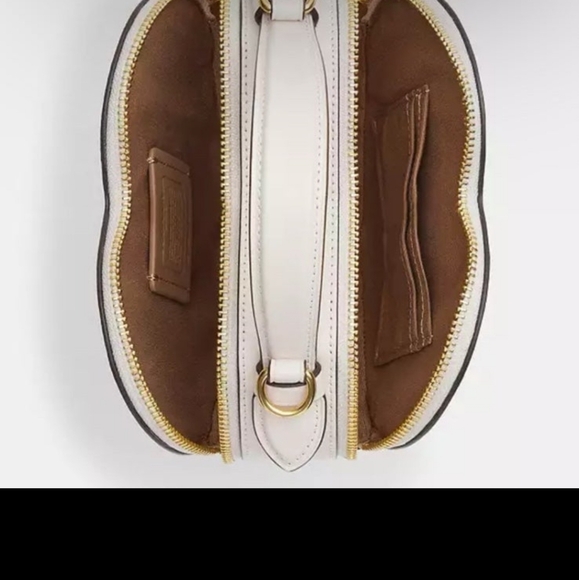 Coach Heart Crossbody In Signature Canvas With Heart Print CP021 NWT - Picture 11 of 11